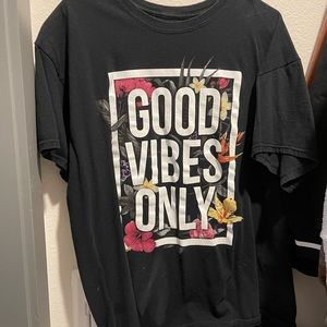 Good Vibes Only Oversized T-shirt